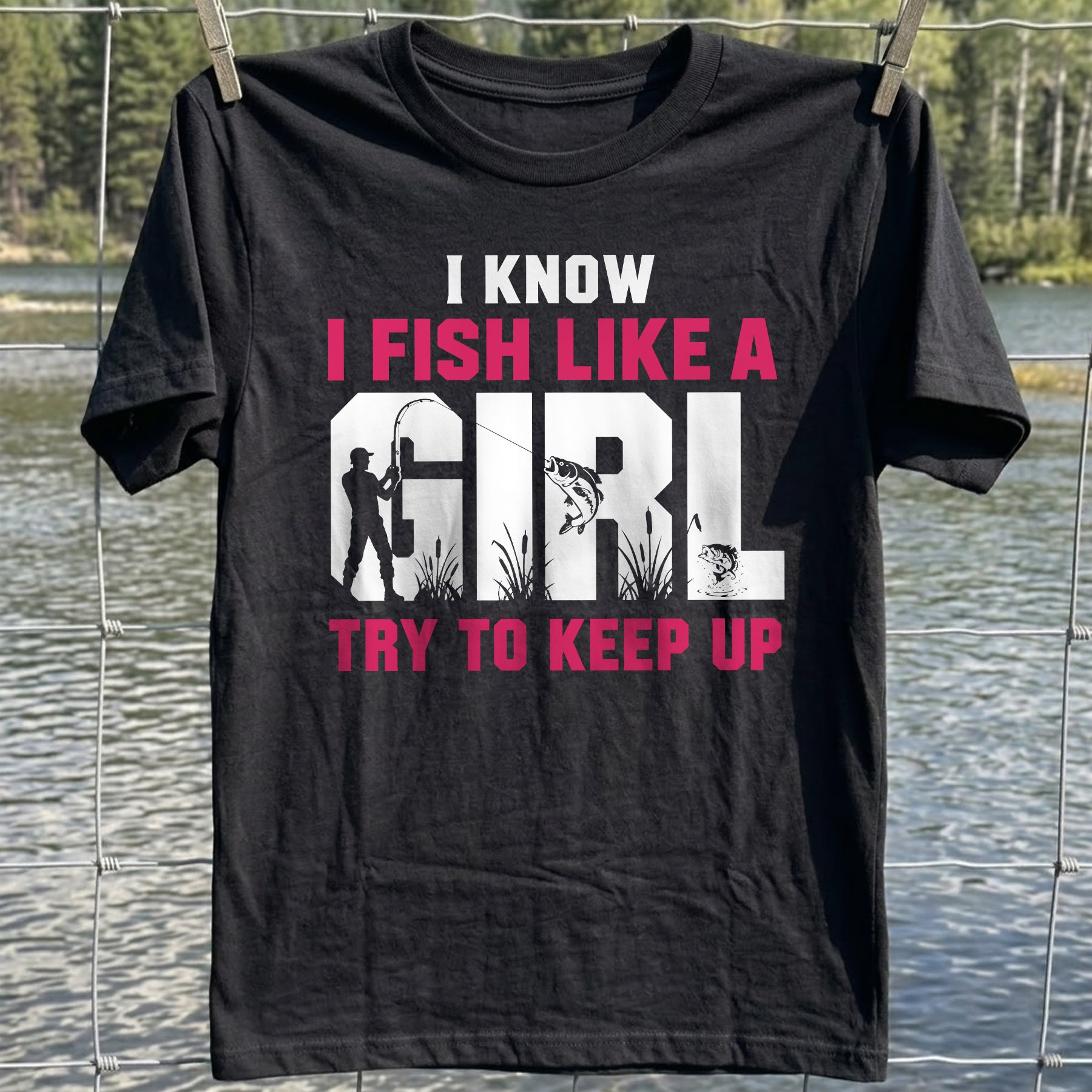 Fish Like Girl T-shirt