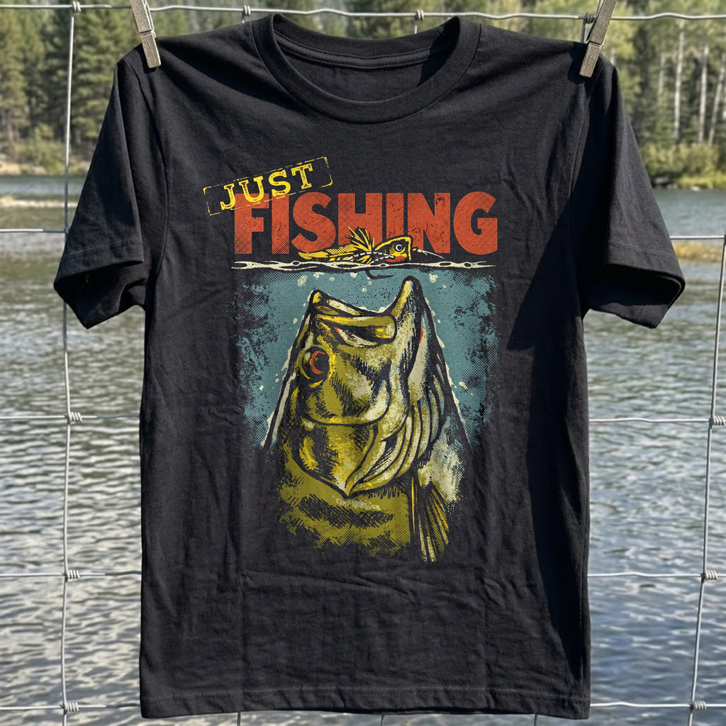 Fishing Frog T-Shirt