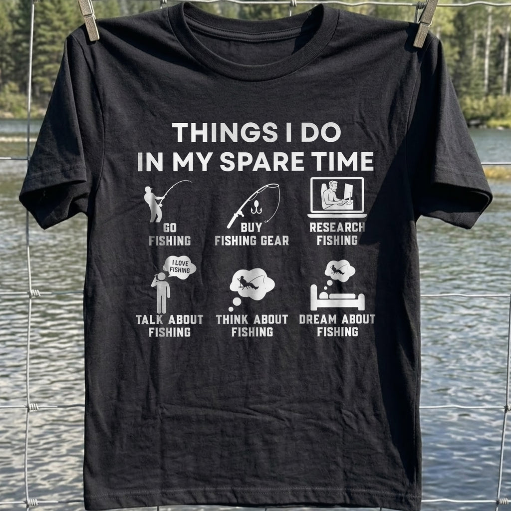 Fishing Is My Hobby T-Shirt