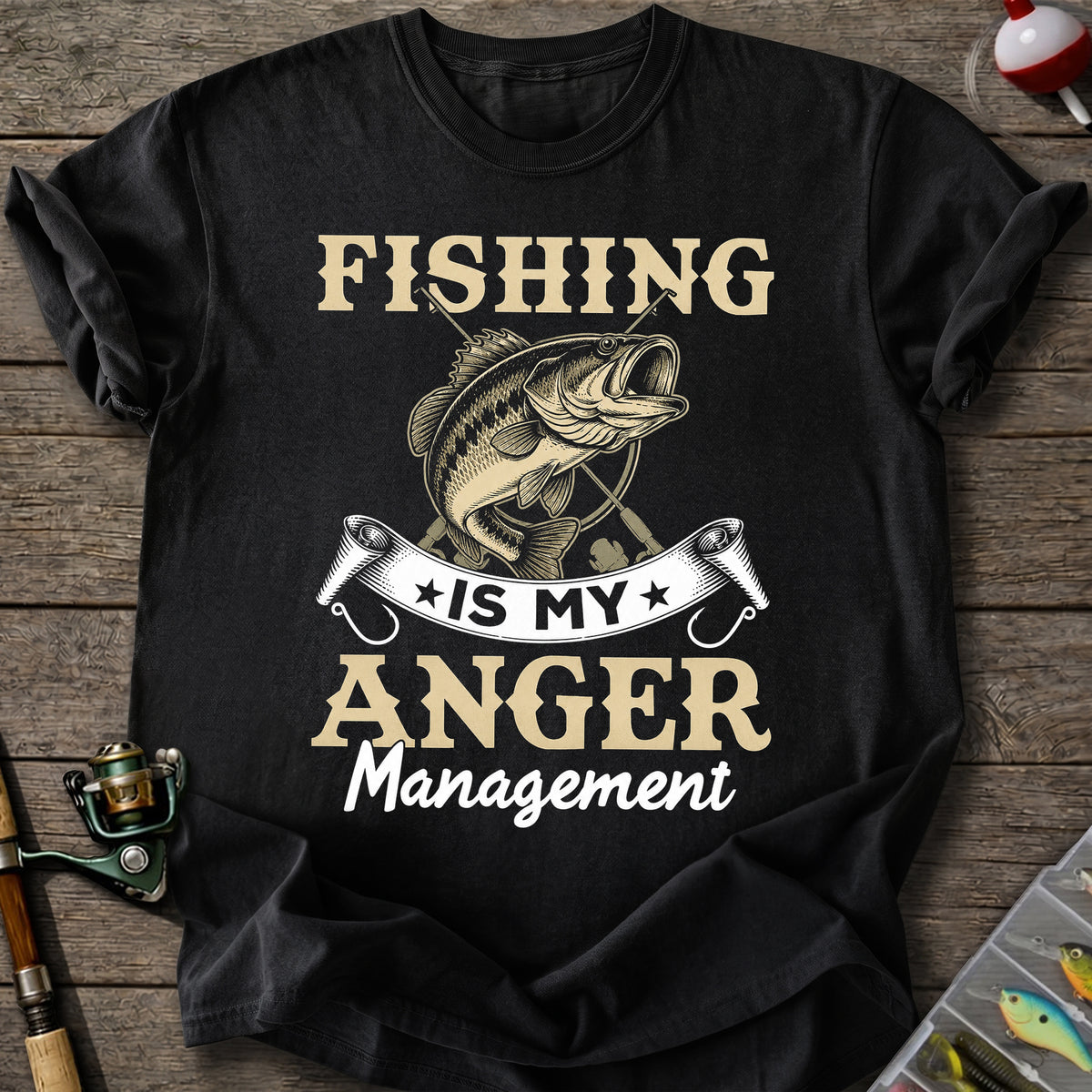 Fishing Anger Management T-Shirt