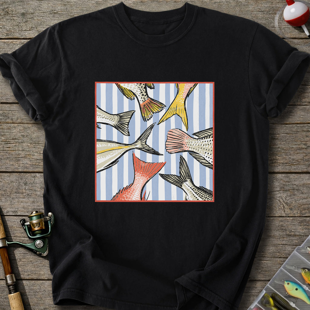 Colorful Saltwater Fins T-Shirt