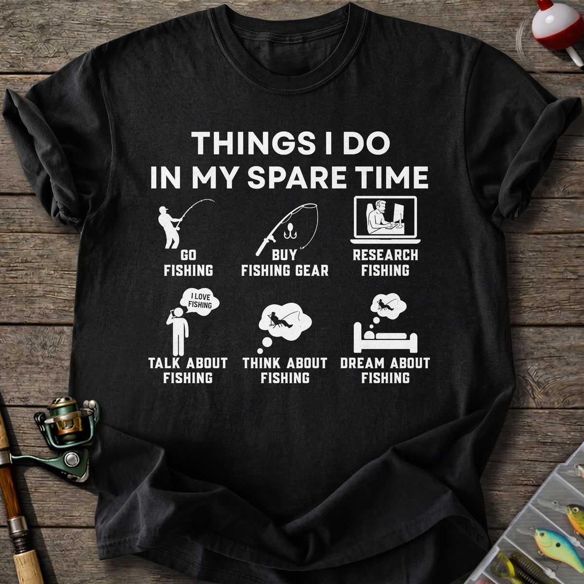 Fishing Is My Hobby T-Shirt