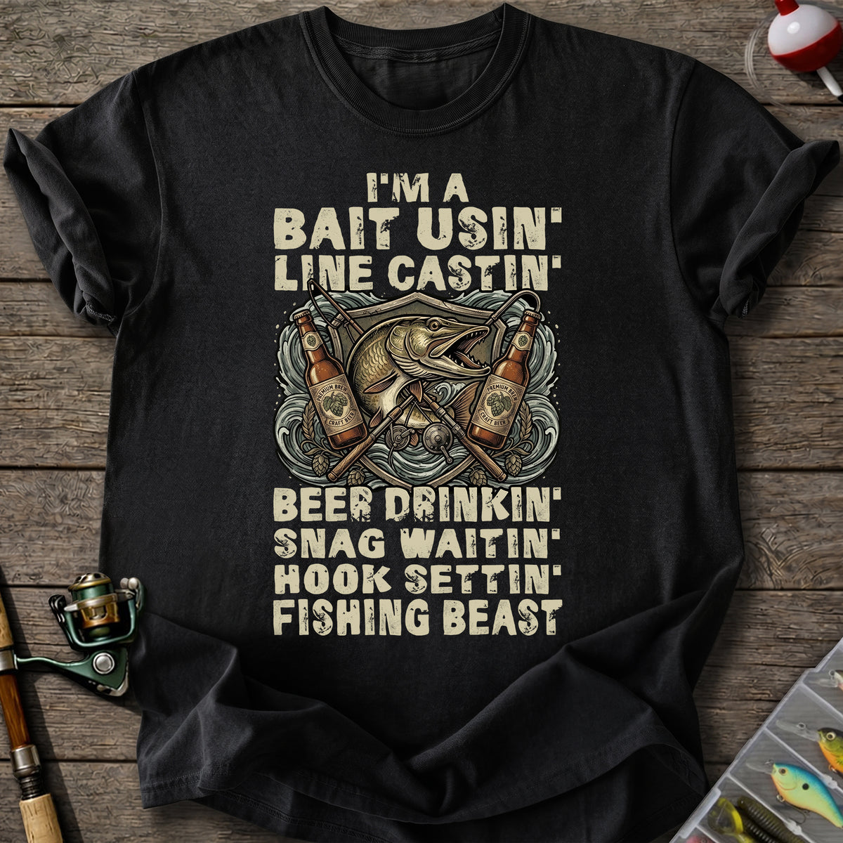 Fishing Beast T-shirt