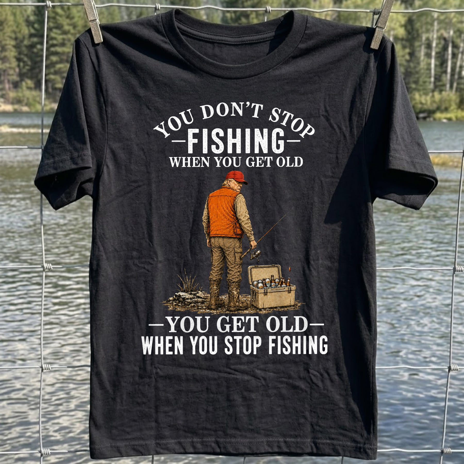 Trump Never Stops T-Shirt