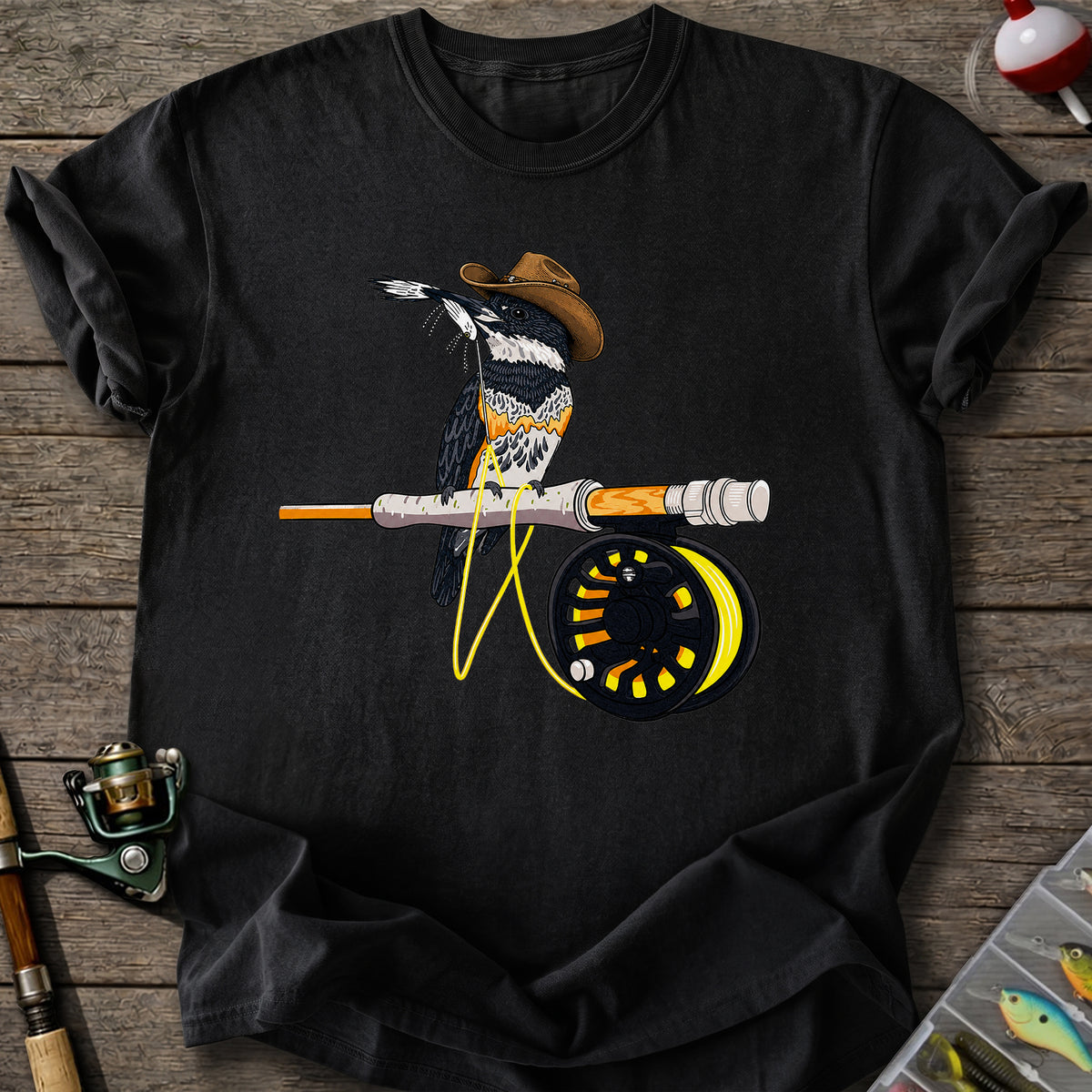 Kingfisher Fly Fishing T-Shirt