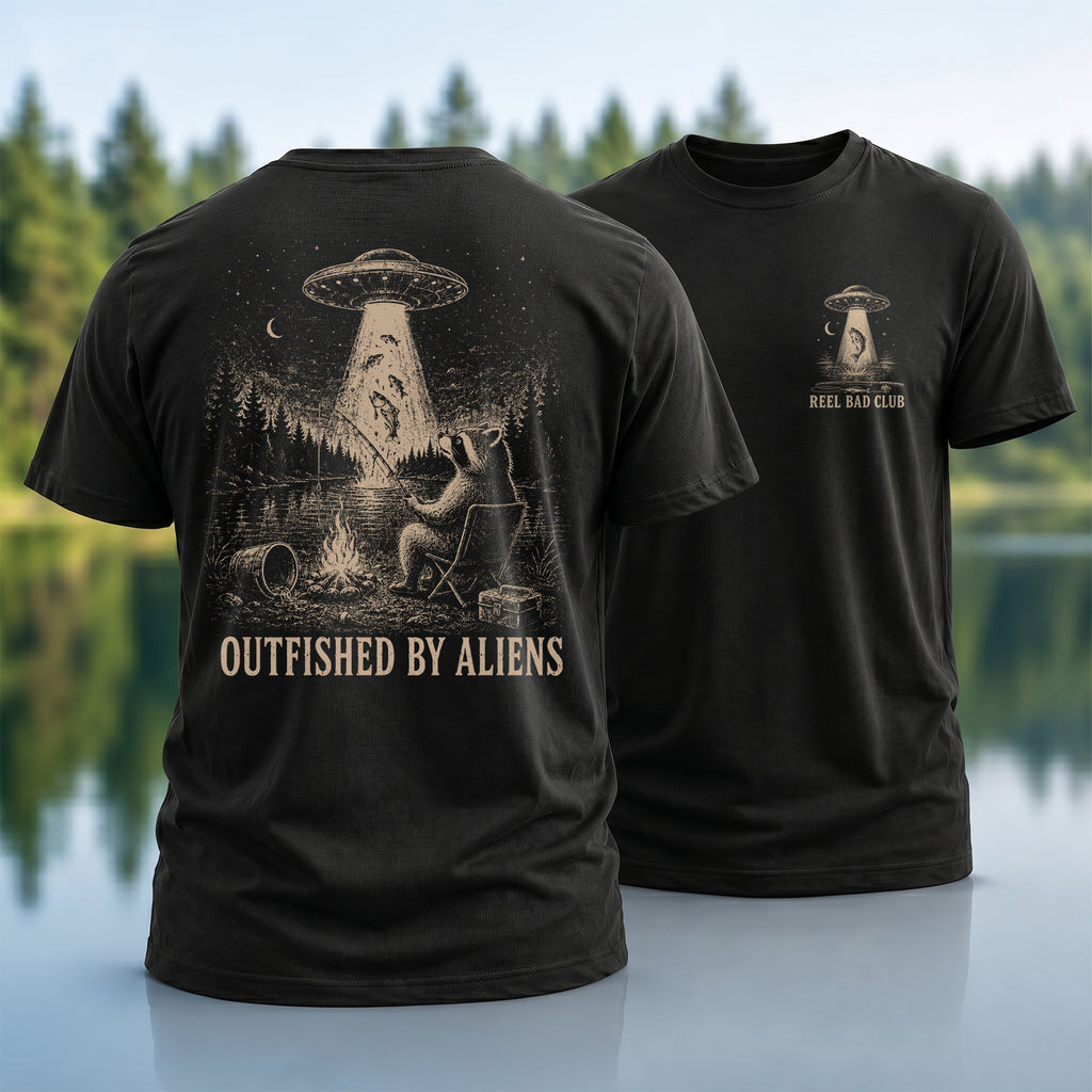 Outfished By Aliens T-shirt