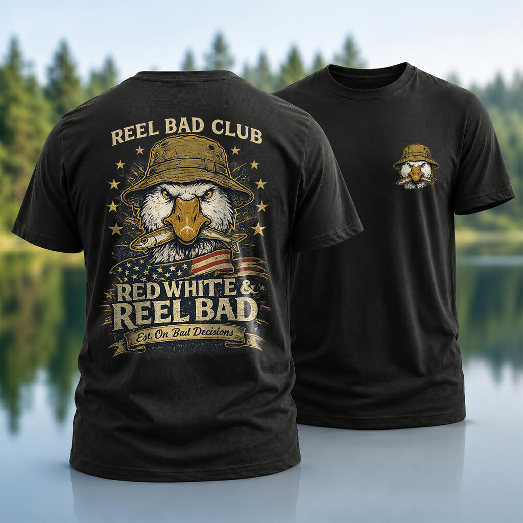 Reel Red & White T-Shirt