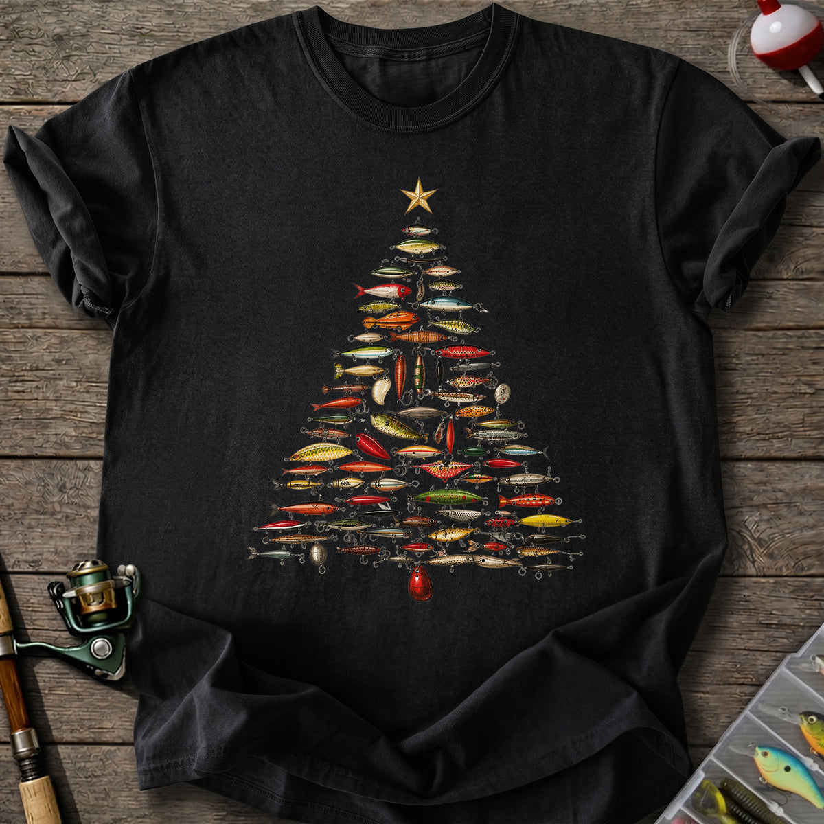Christmas Lure Tree T-Shirt