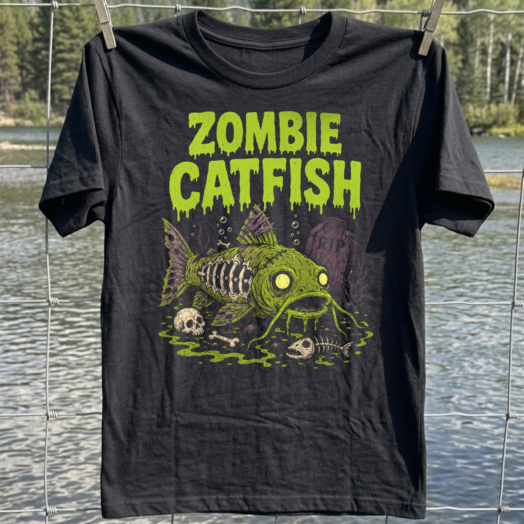Zombie Catfish T-Shirt