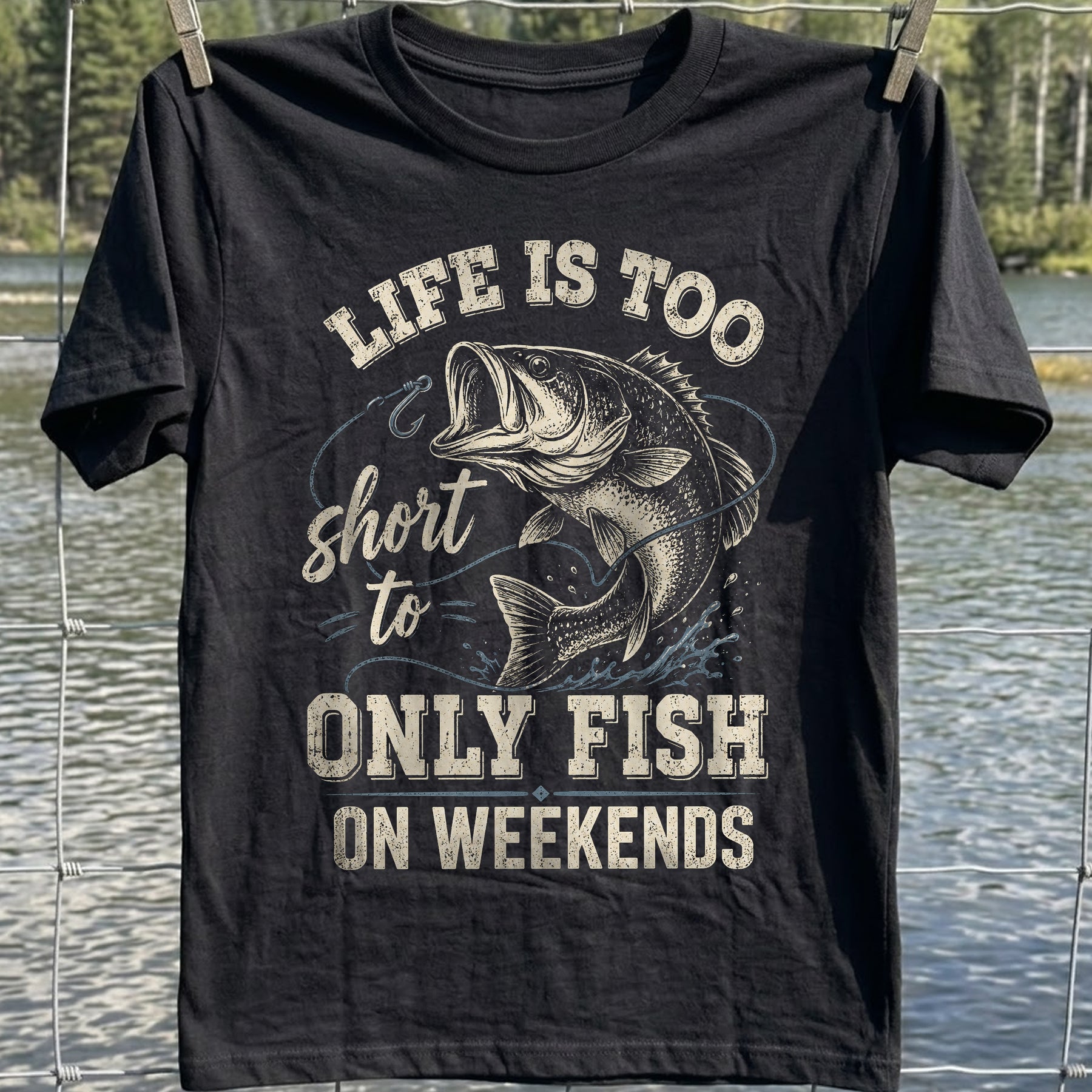 Only Fish Weekends T-Shirt