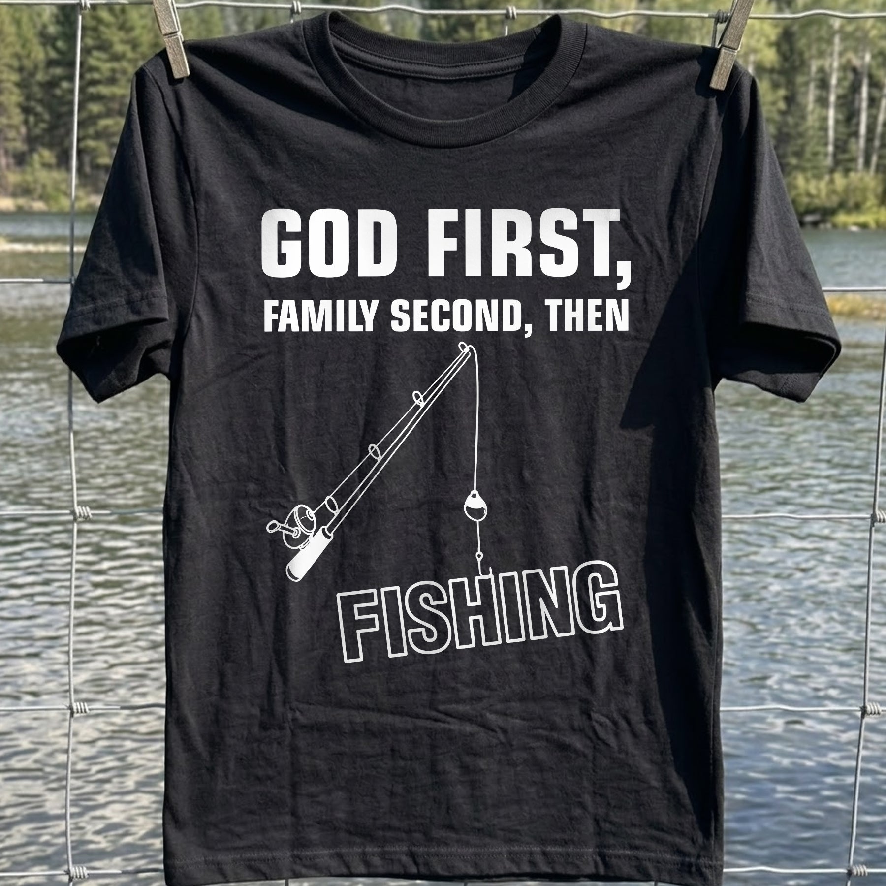 God First Fishing T-Shirt