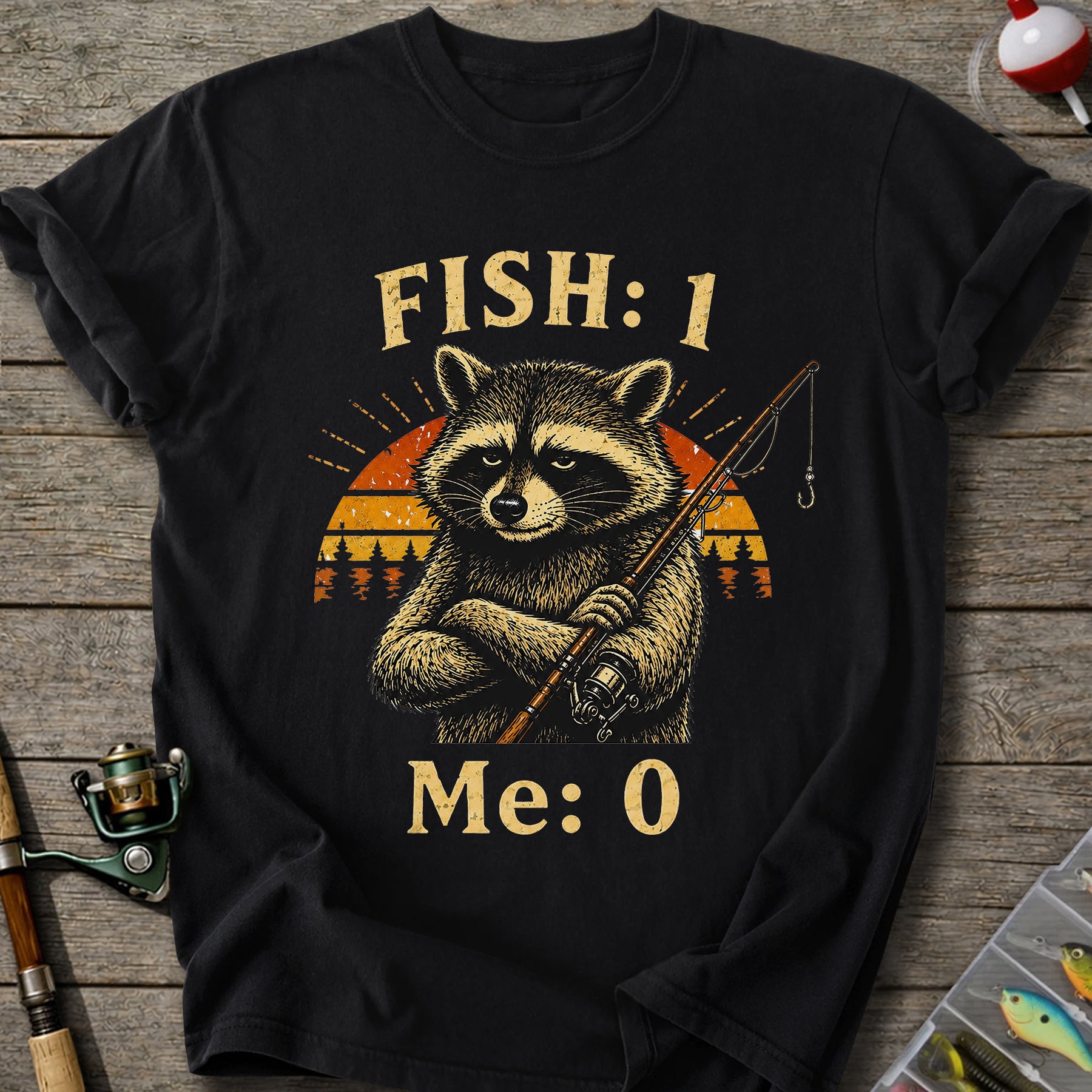 Fish 1 Me 0 T-shirt