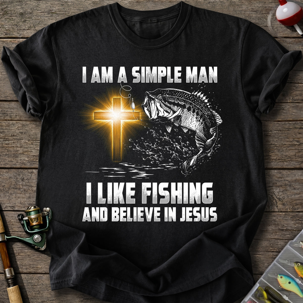 Simple Man Jesus T-Shirt