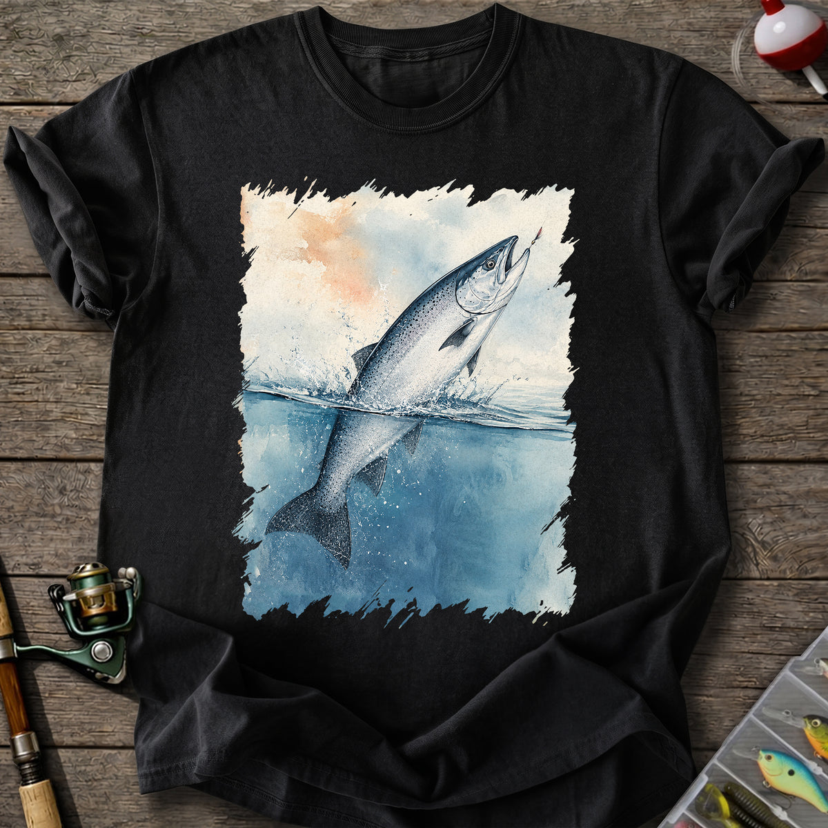Leaping Salmon T-Shirt