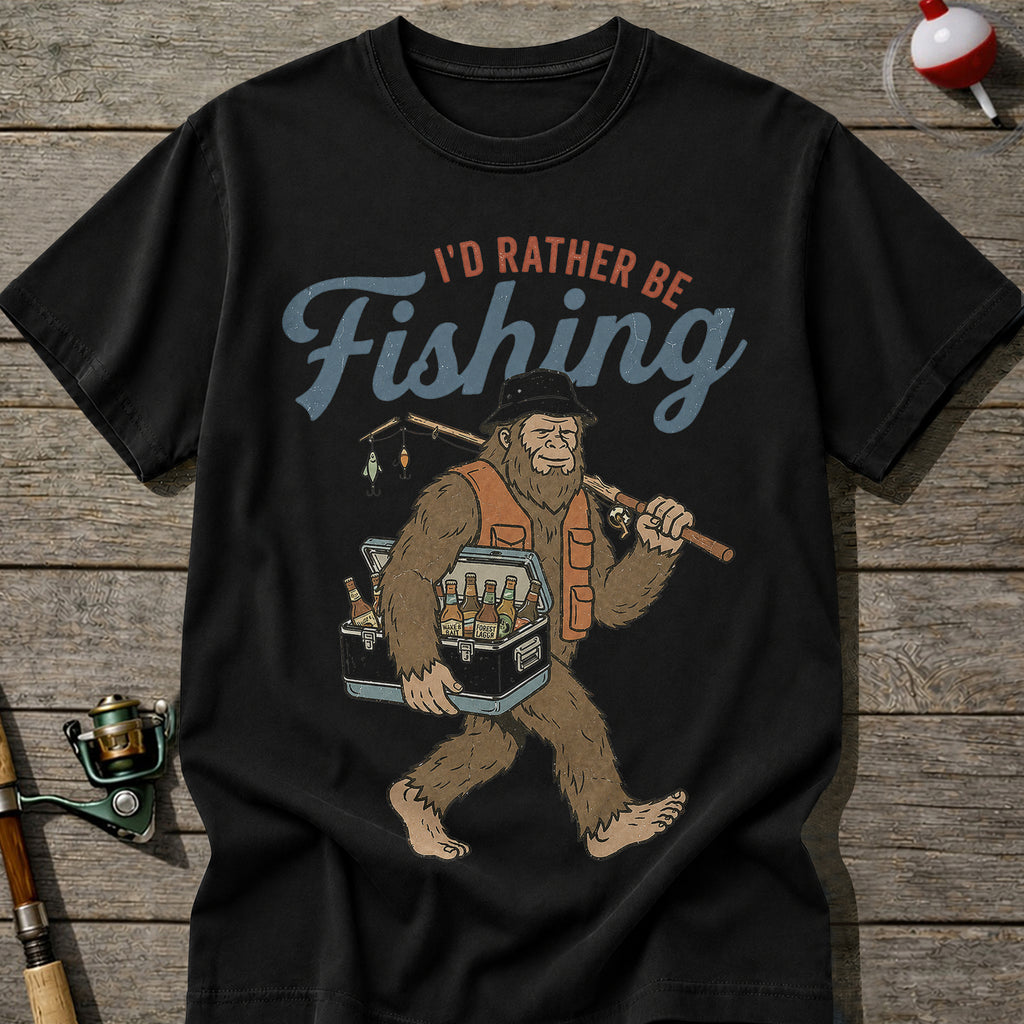 I'D Rather Be Fishing T-Shirt