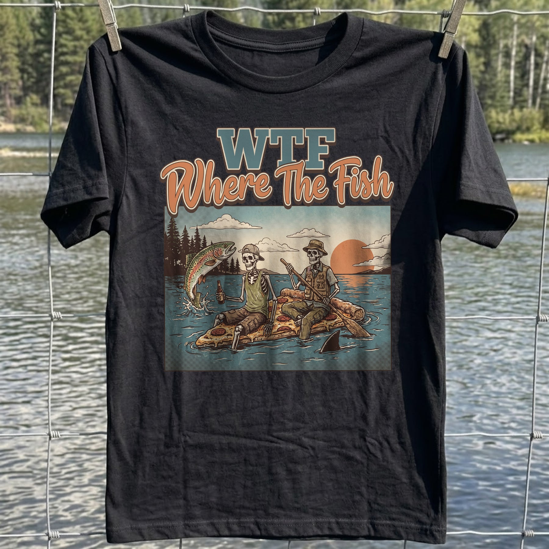 WTF Fishing T-shirt