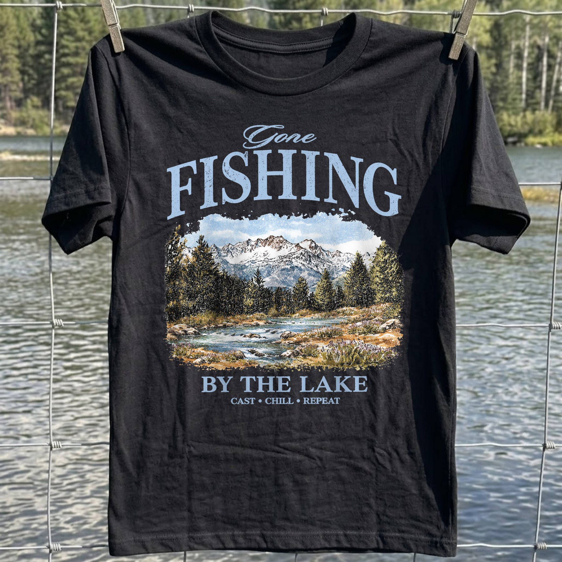 Gone Fishing T-Shirt