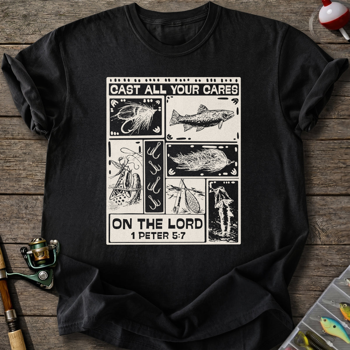 Cast All Your Cares T-shirt
