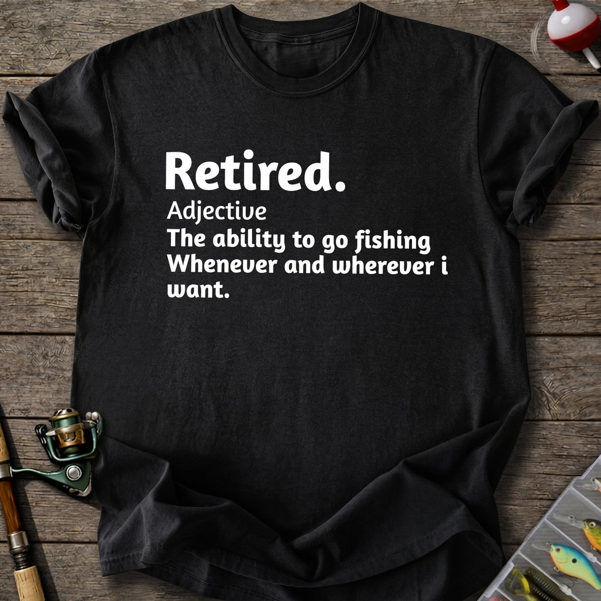 Retired Fishing T-shirt