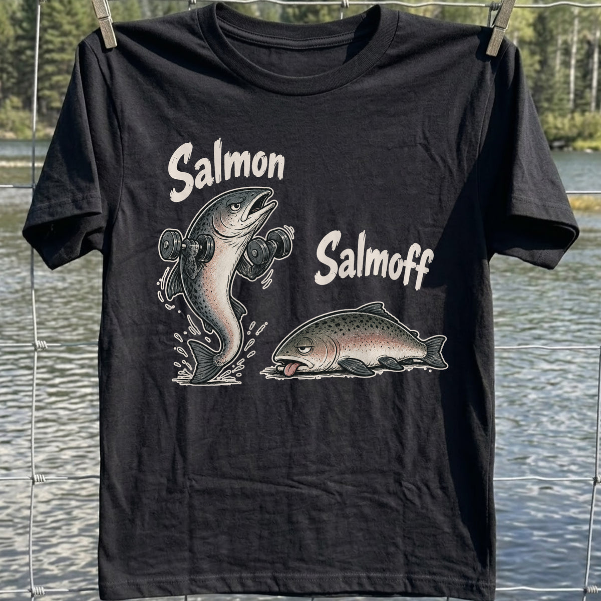 Salmon Salmoff T-Shirt