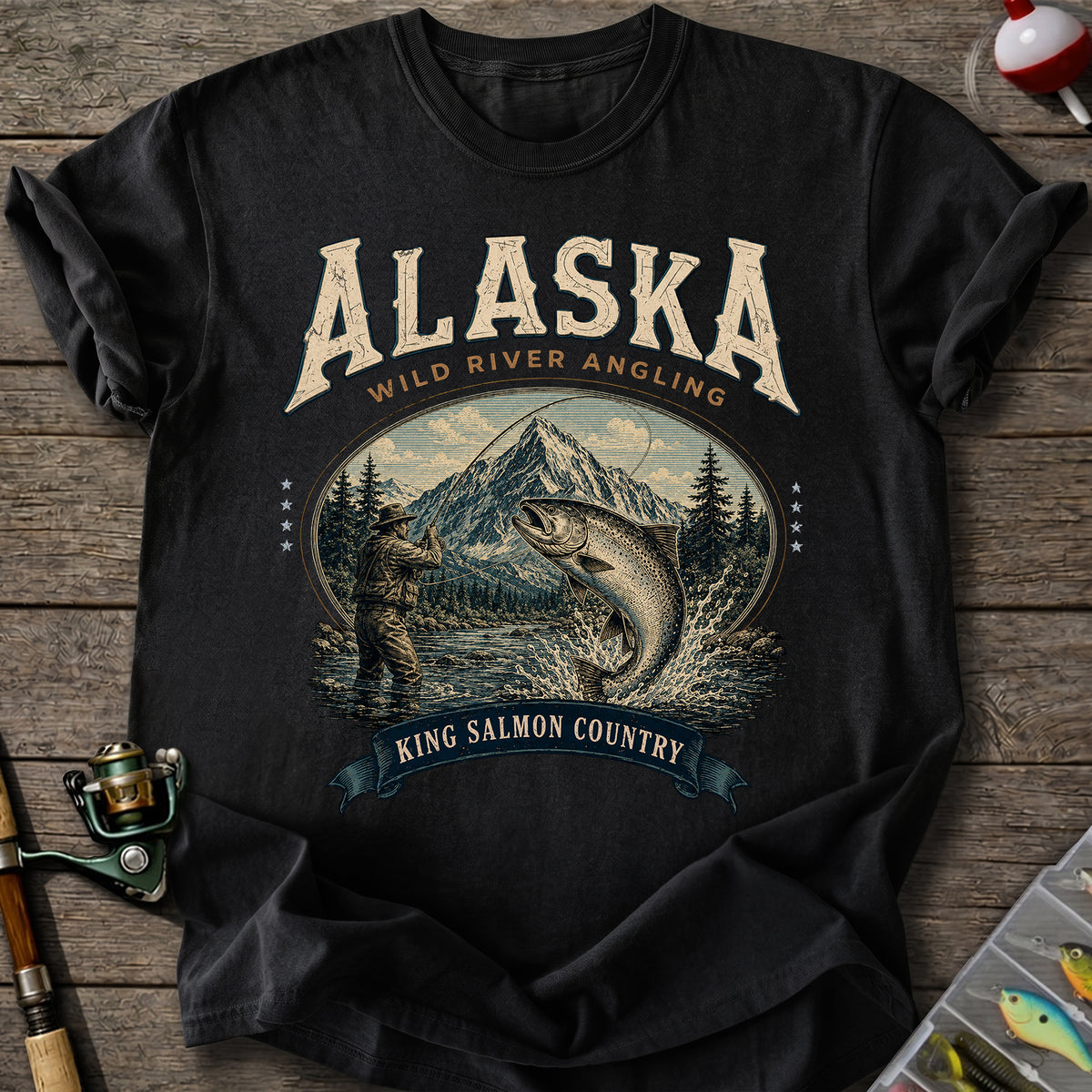 Alaska King Salmon T-Shirt