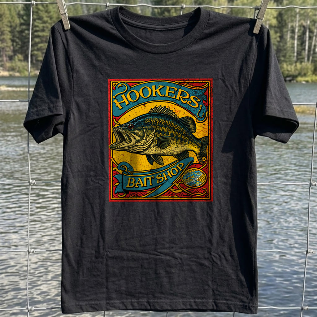 Hookers Bait Shop T-Shirt