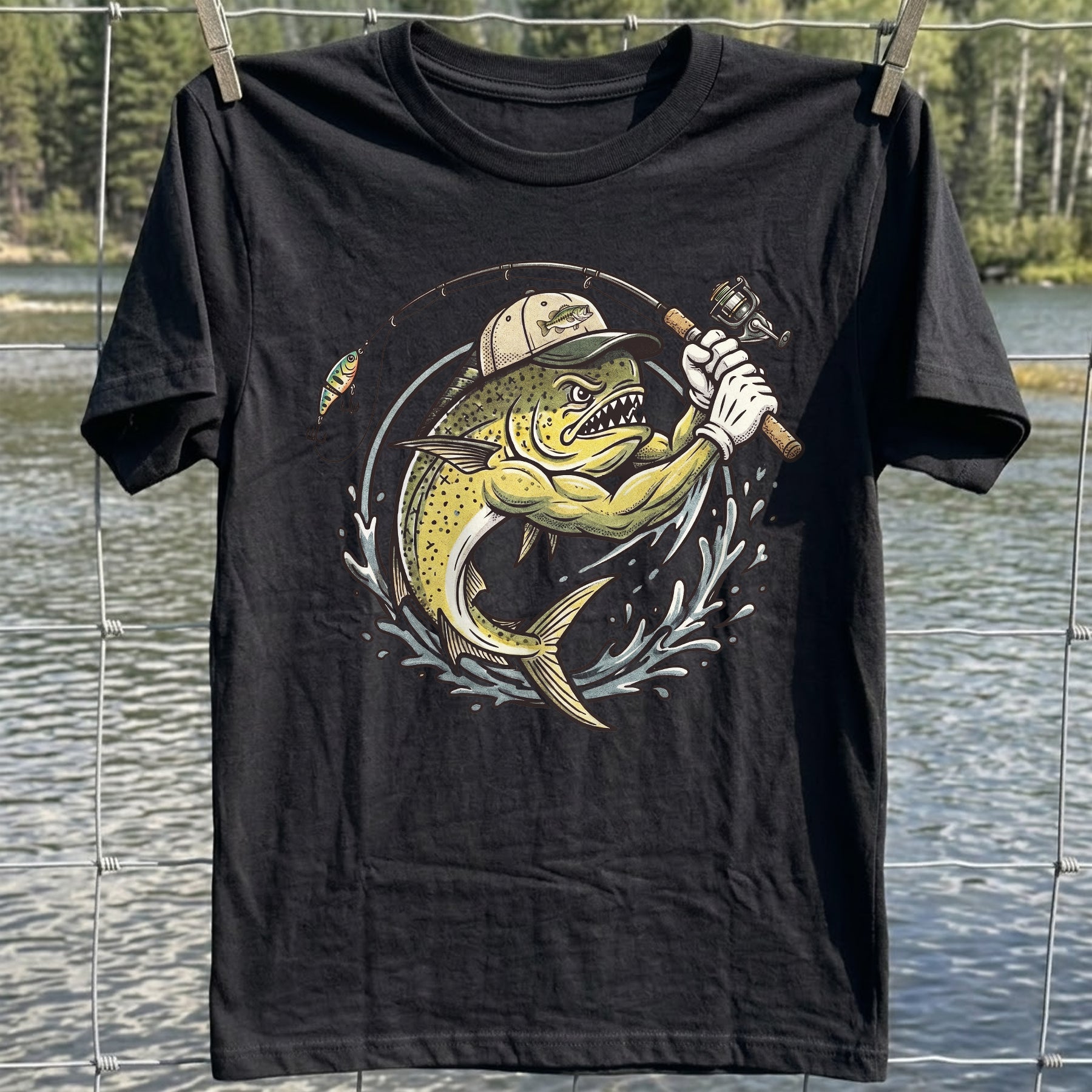 Angry Fish T-shirt
