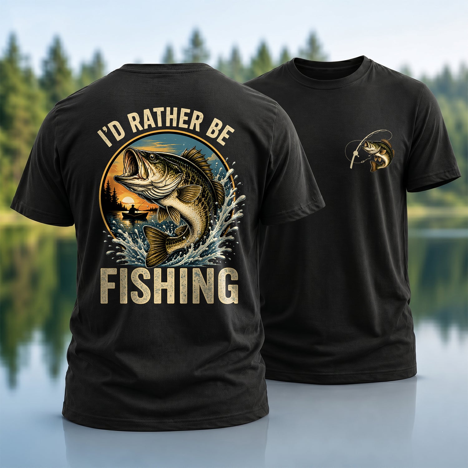 Golden Hour Bass T-Shirt
