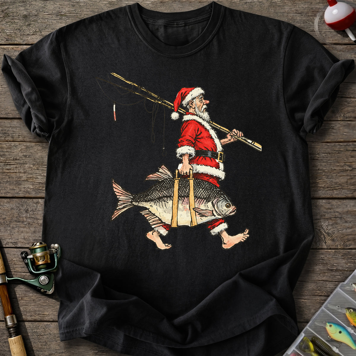 Santa’s Fishing Haul T-Shirt