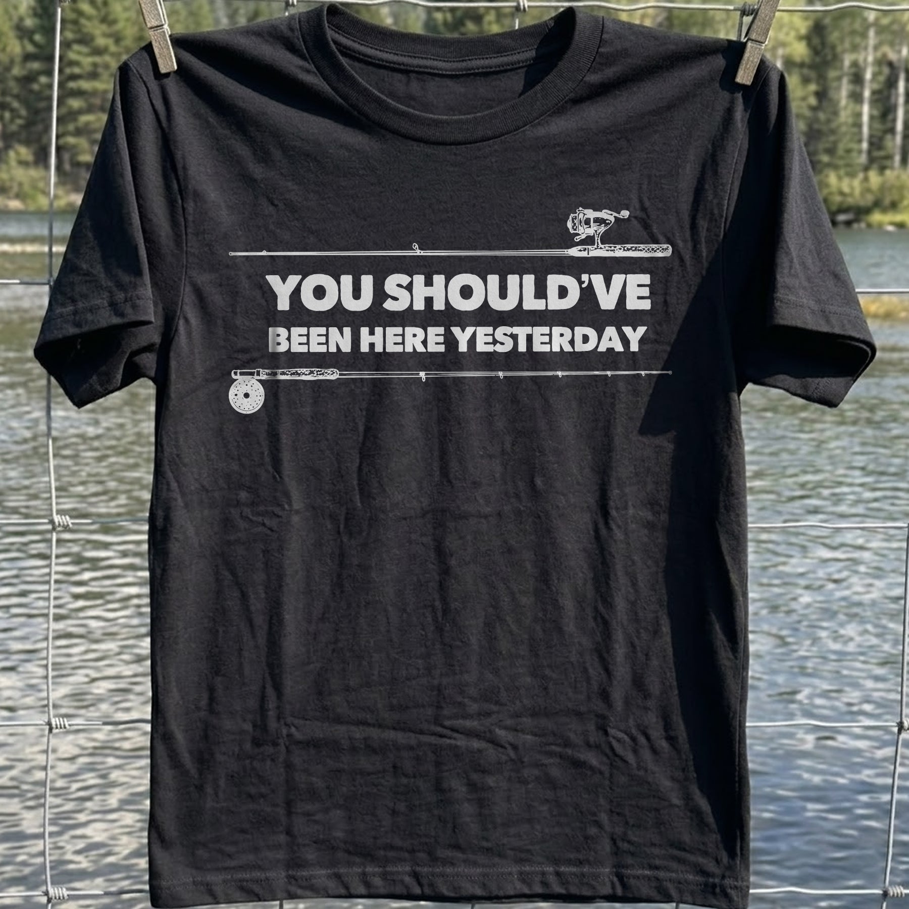 Fishing Yesterday T-Shirt