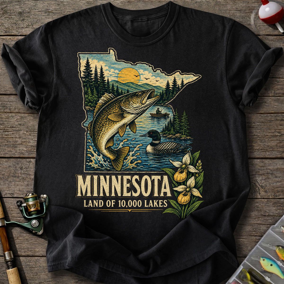 Minnesota Walleye T-Shirt