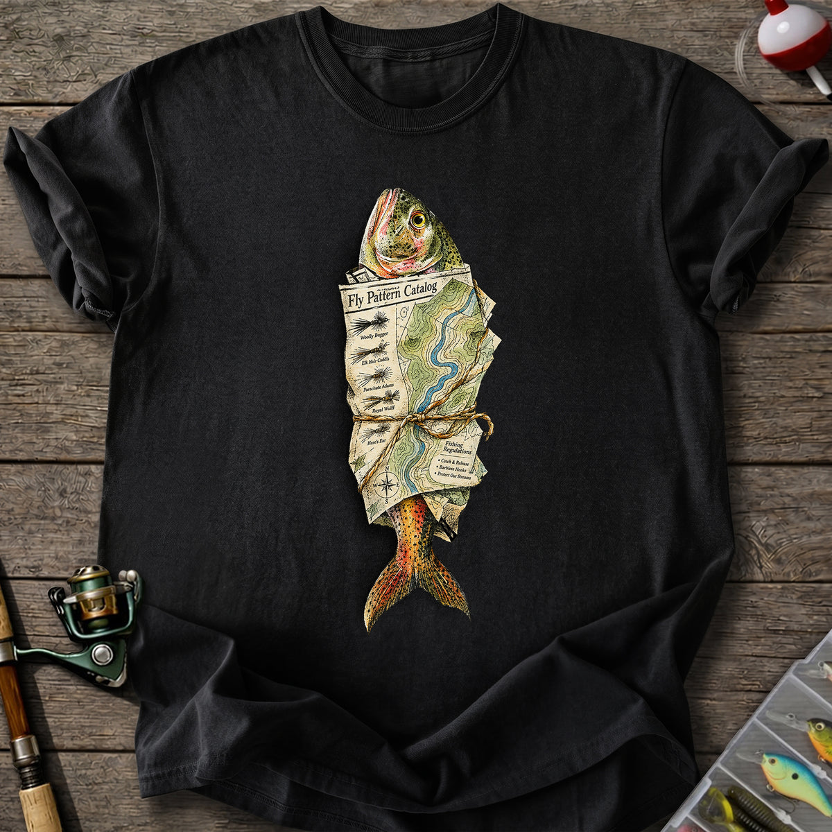 Fly Pattern Trout T-Shirt