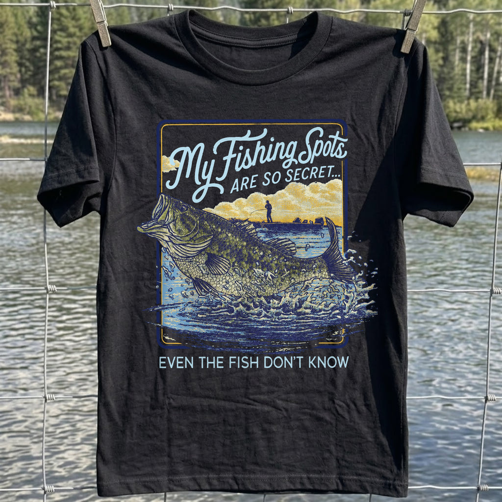 Secret Fishing Spots T-Shirt