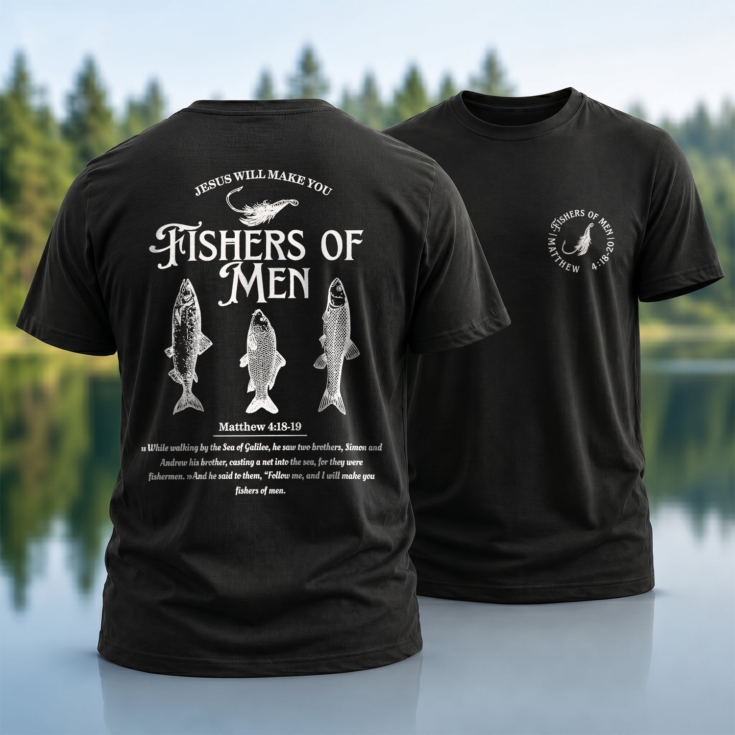 Faith And Fishing T-Shirt