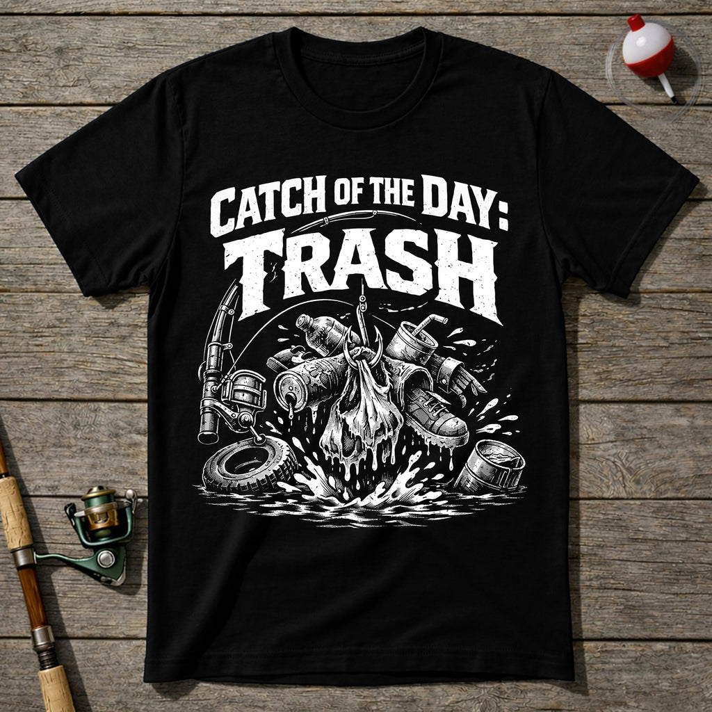 Catch Of The Day Trash Fishing T-Shirt
