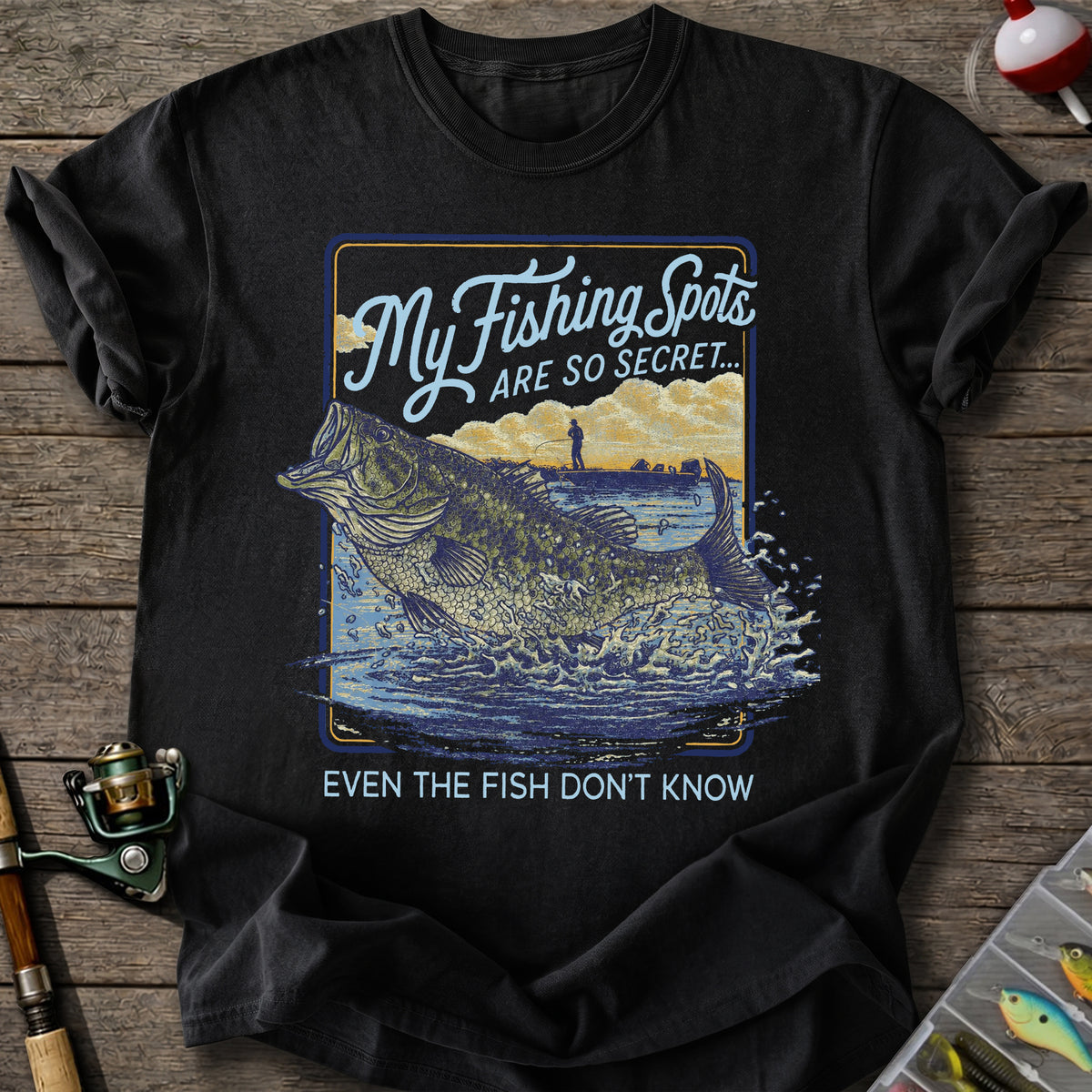 Secret Fishing Spots T-Shirt