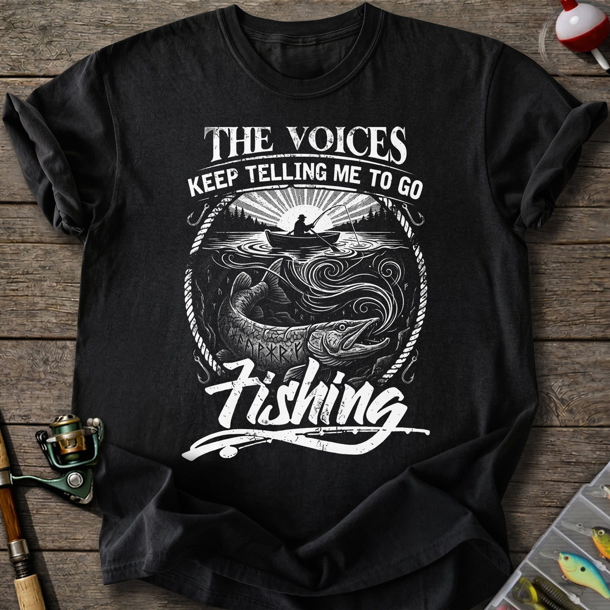 Fishing Voices T-shirt