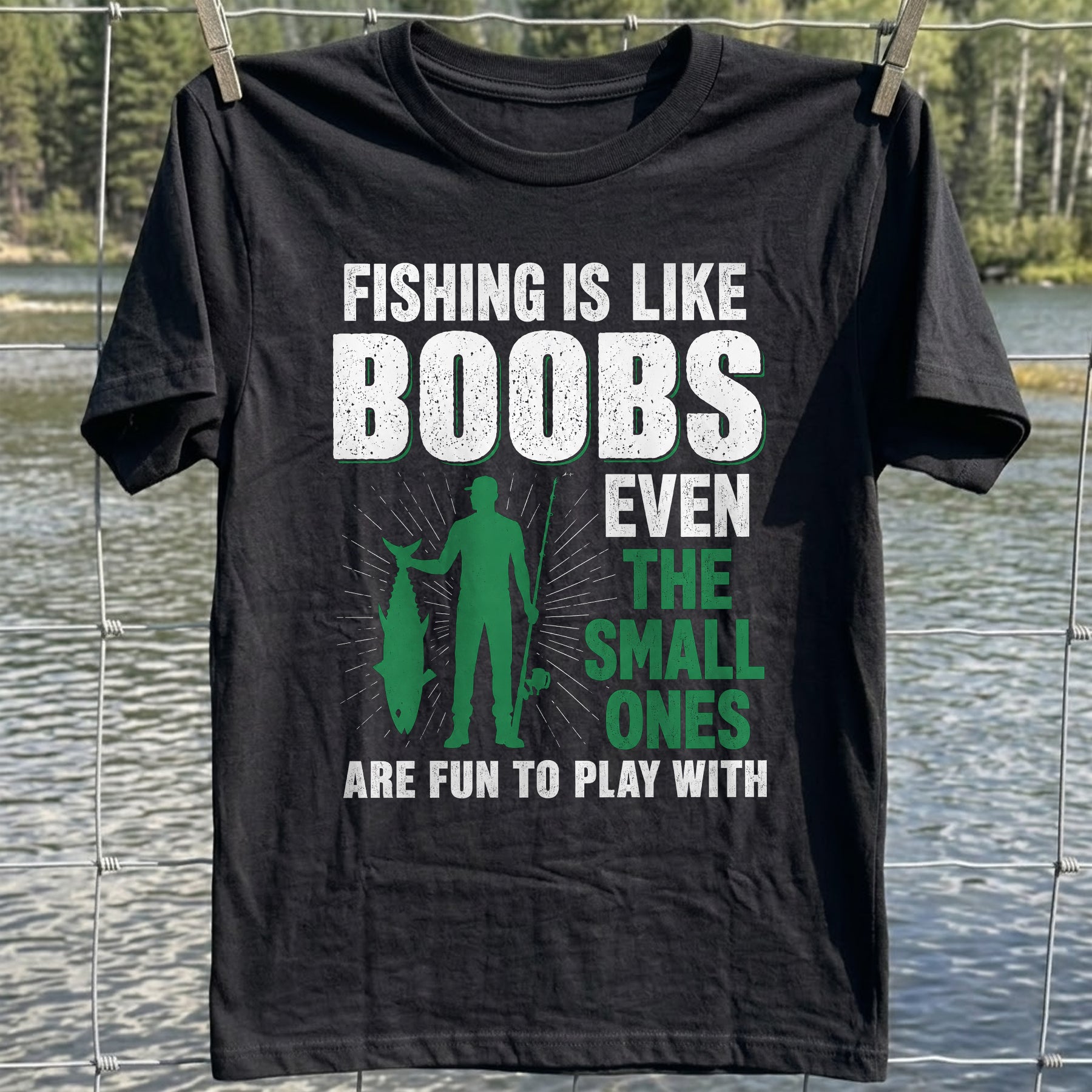 Fishing Boobs T-Shirt