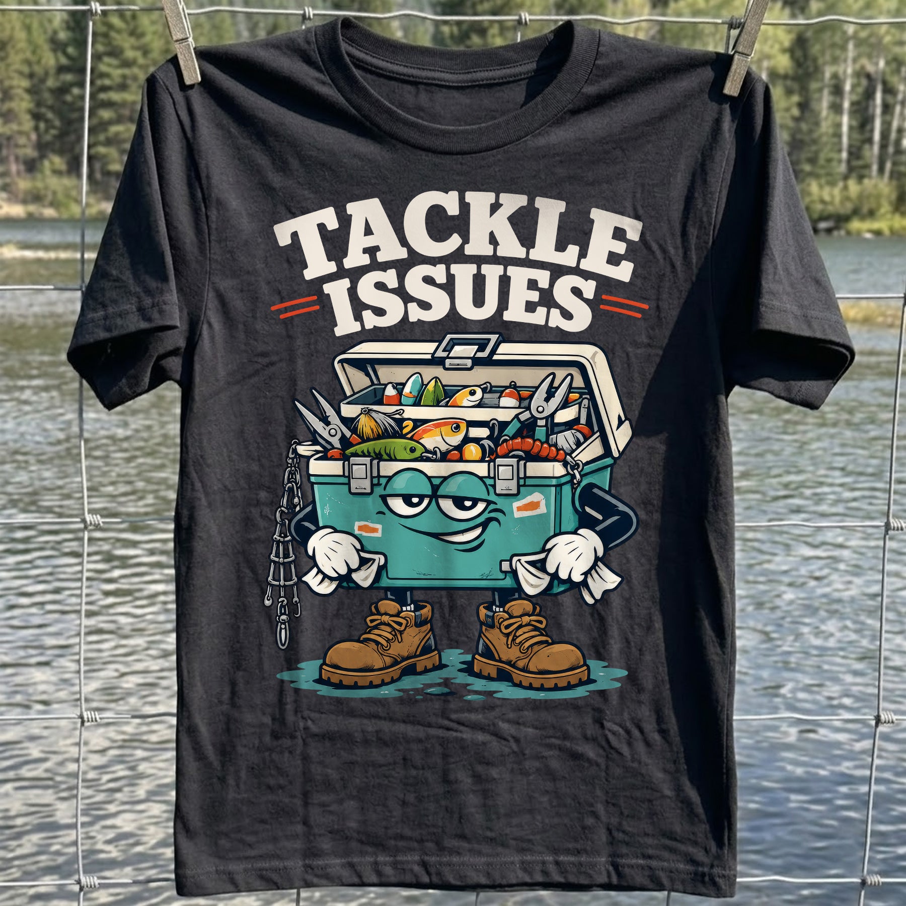 Tackle Issues T-shirt