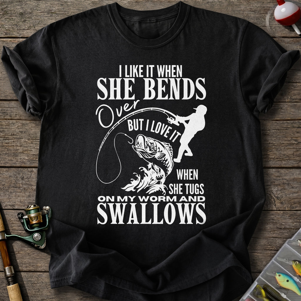 She Bends T-Shirt