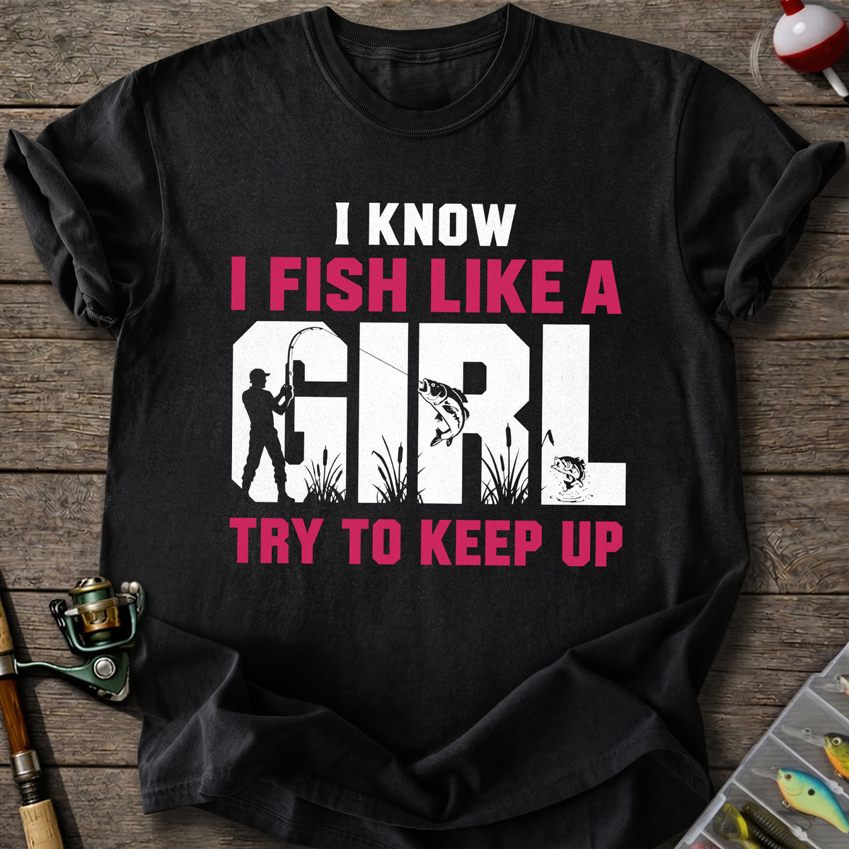 Fish Like Girl T-shirt