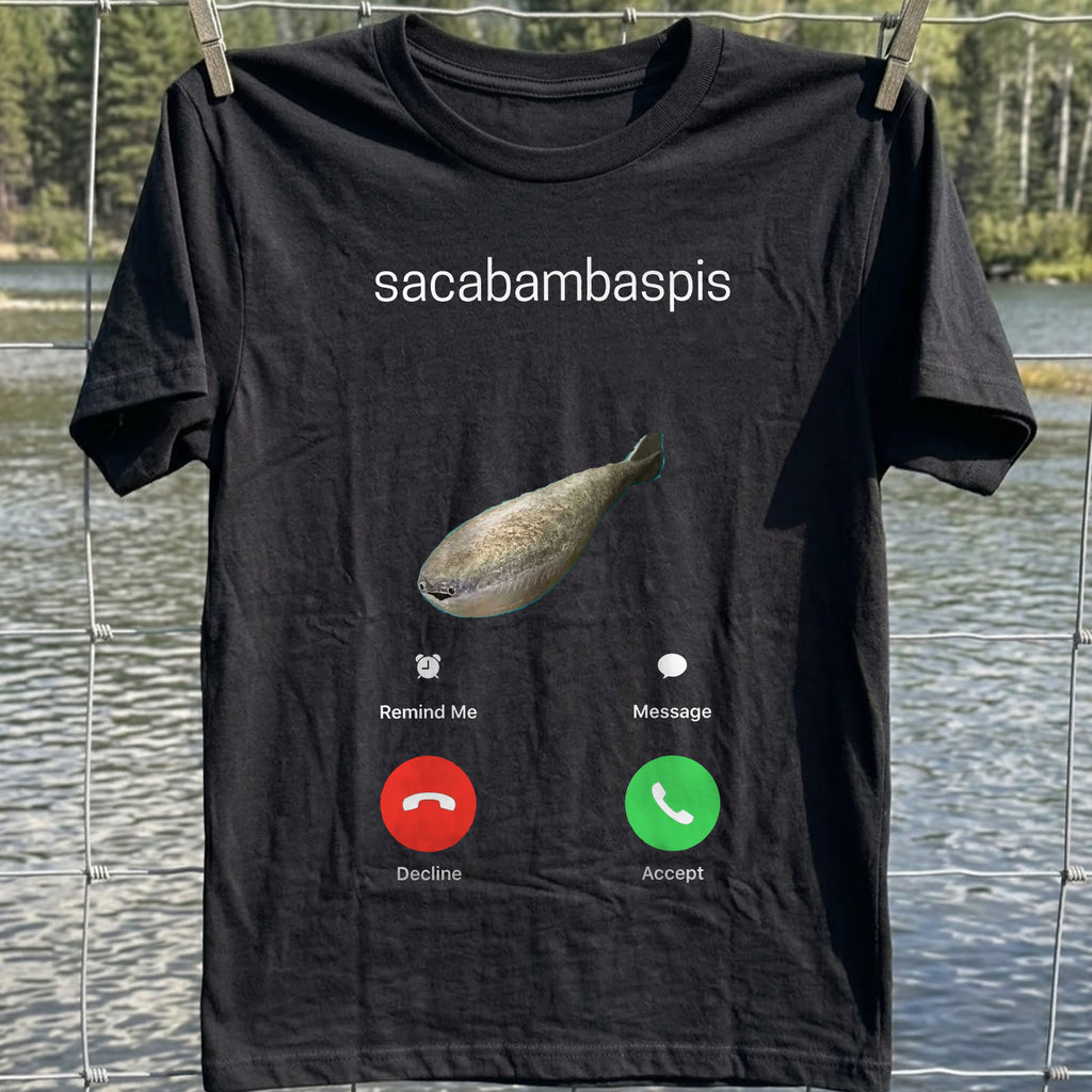 Sacabambaspis Fishing T-Shirt