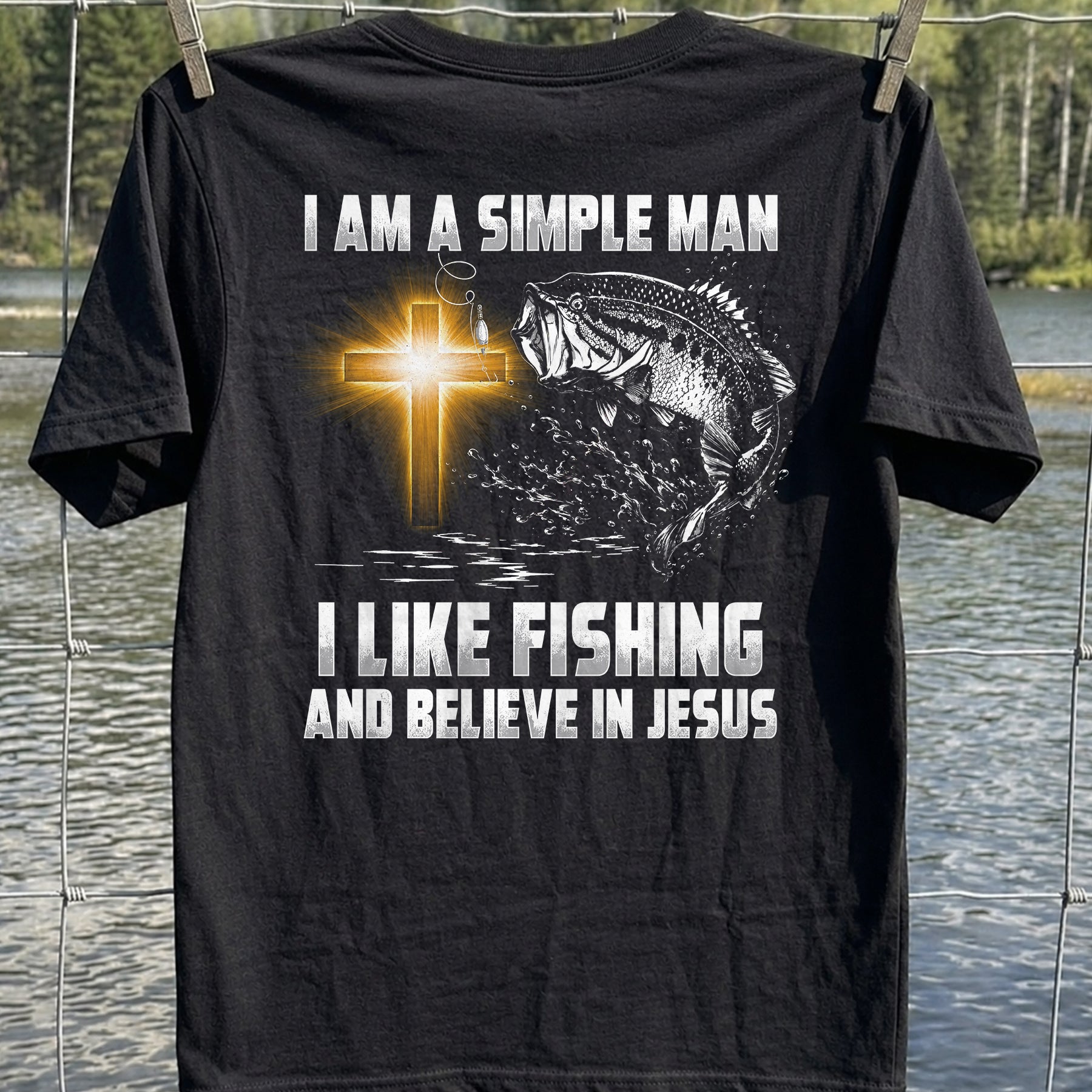 Simple Man Jesus T-Shirt