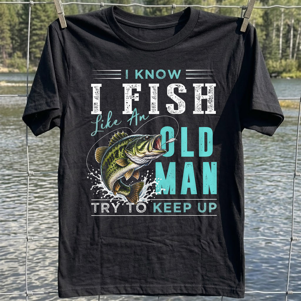 Old Man Fish T-Shirt