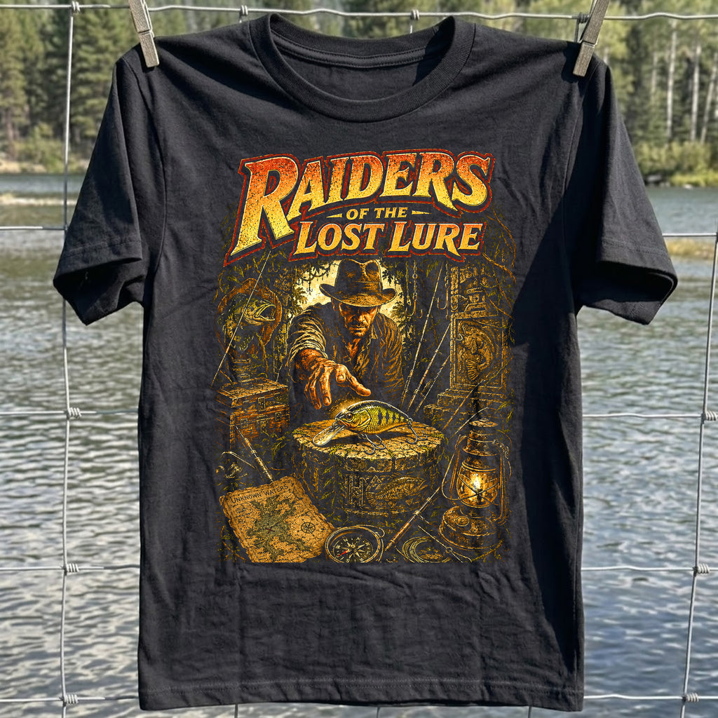 Raiders of Lost Lure T-shirt