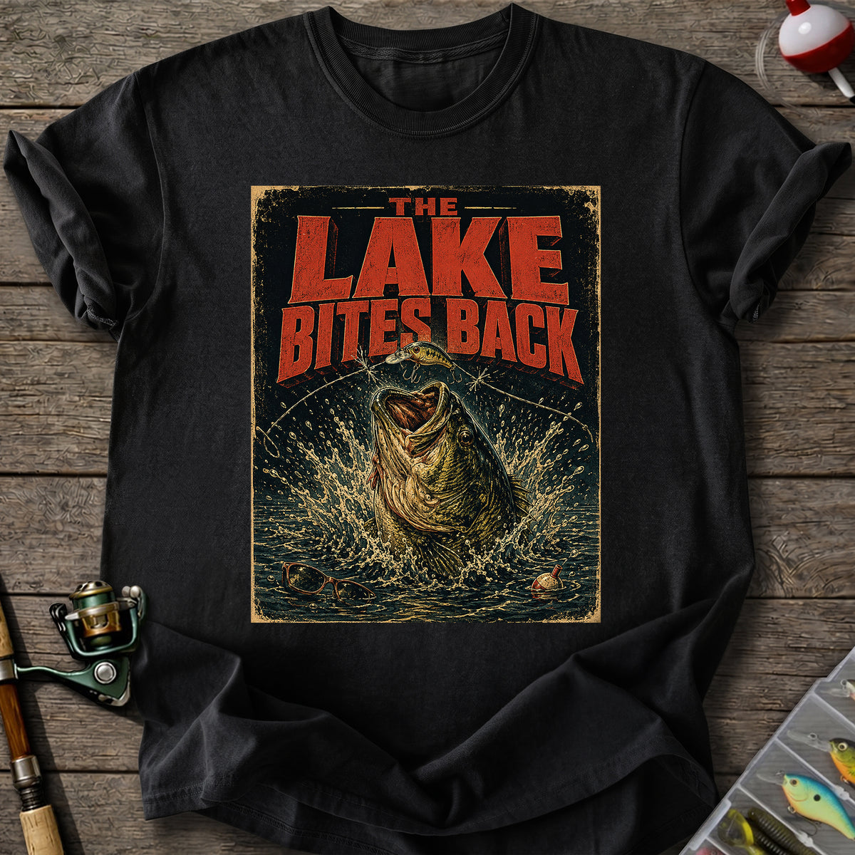 Lake Bites Back T-shirt