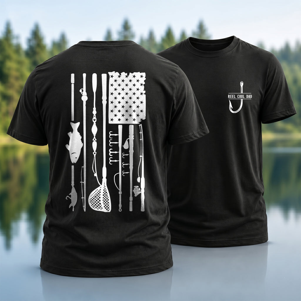 Patriotic Fishing T-Shirt