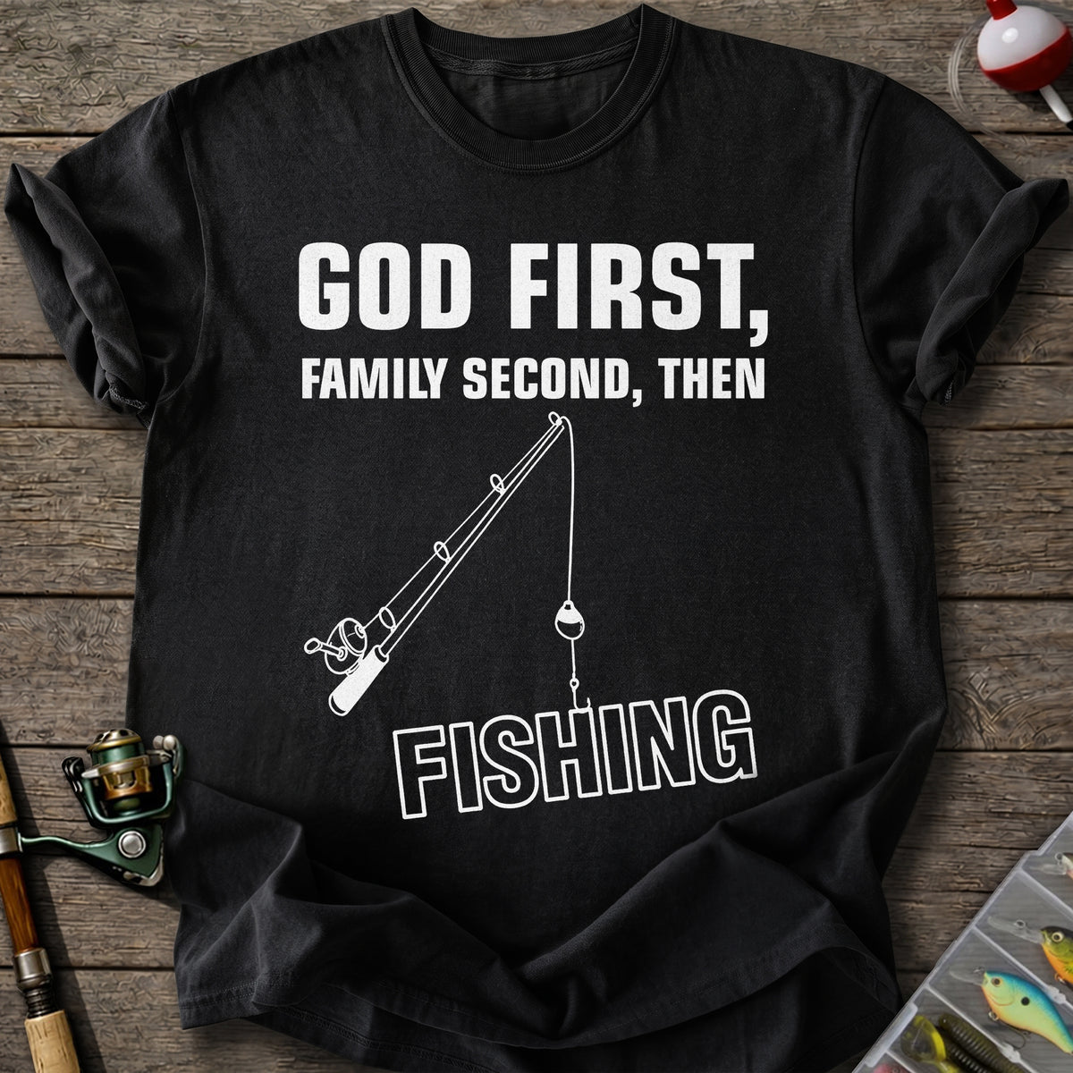 God First Fishing T-Shirt