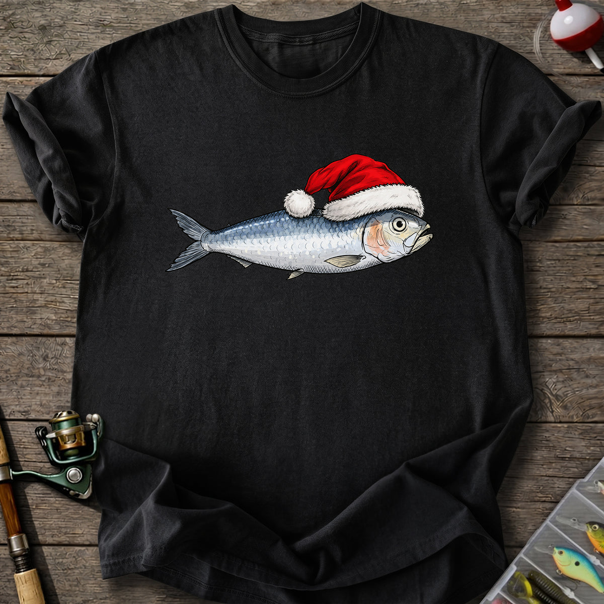 Santa Fish T-Shirt