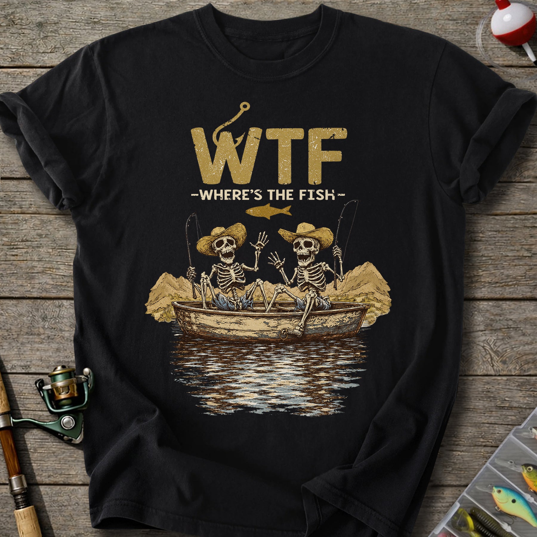 Skeleton WTF T-Shirt